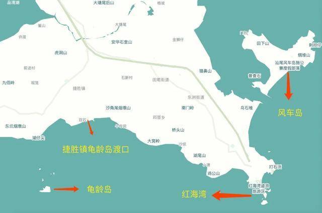 广东省平沙岛地图探索之旅，发现未知的美丽